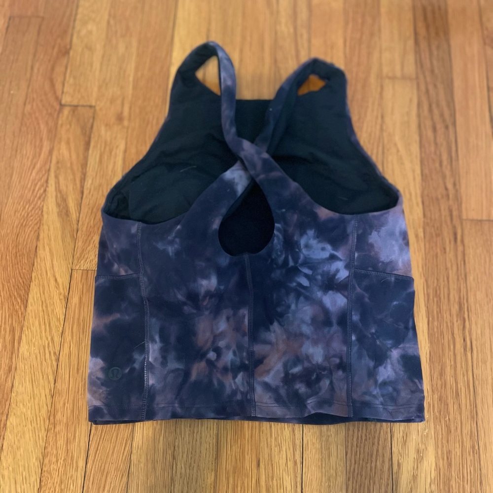 Lululemon Key to Balance Tank 4 EUC Diamond Dye